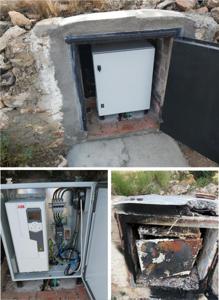 Reparació quadre maniobres pou d’aigua per actes vandàlics