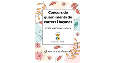 5è Concurs de guarniments de  carrers i façanes. Festa Major 2024