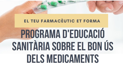 Xerrades Programa d'educació sanitària sobre el bon ús dels medicaments